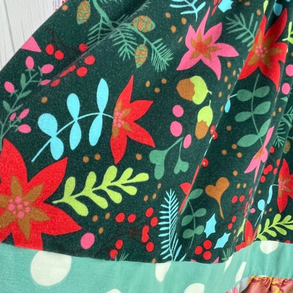 Matilda Jane Dress Girls10 Party Mix Once Upon a Time Long Sleeve Tiered Floral - Picture 9 of 11